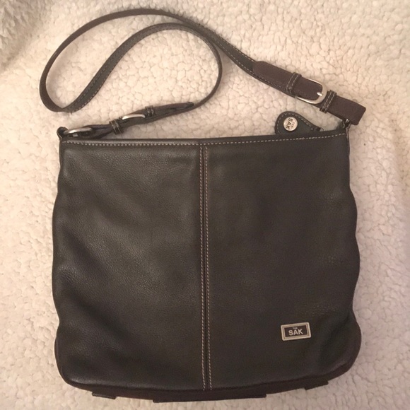 The Sak Handbags - *THE SAK* brown leather HOBO shoulder bag